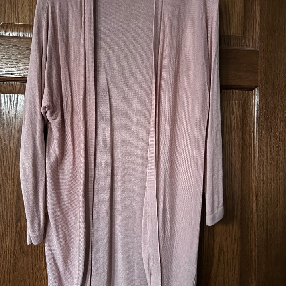 Long sweater cardigan